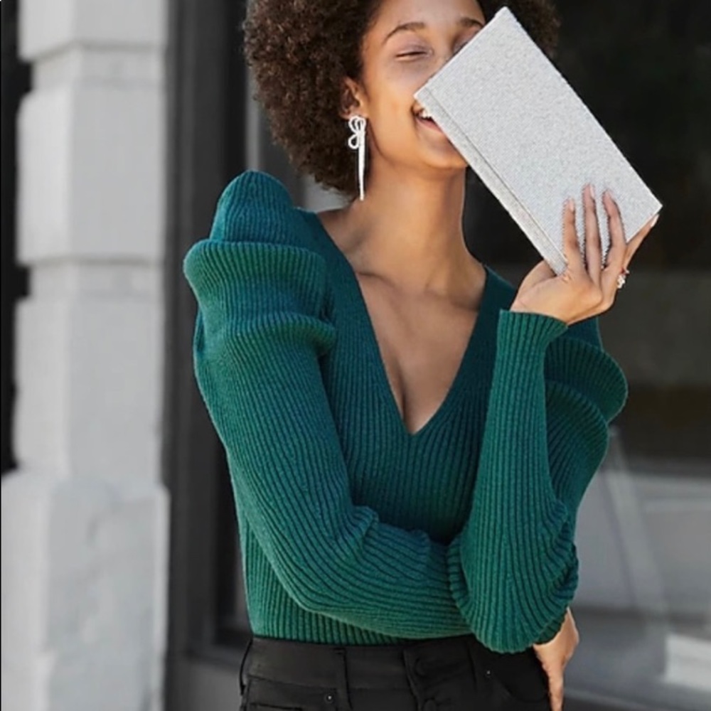 Metallic Silver Faux Crystal Embellished Clutch